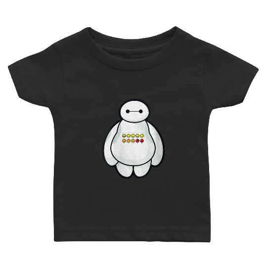 disneys Big Hero 6 Baymax Displaying Different Levels Of Pain Baby T-shirts
