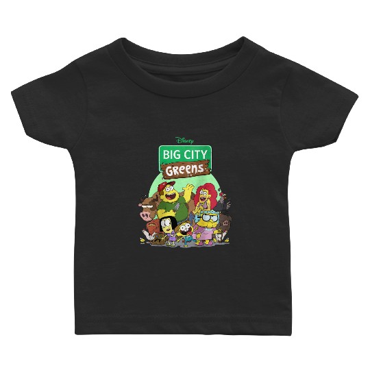 disneys Big City Greens Family Group Raglan Baby T-shirts