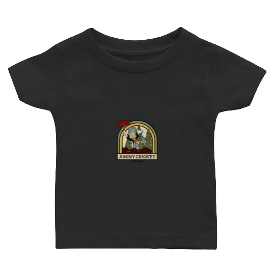 disneys Pinocchio Jiminy Cricket Established 1940 Baby T-shirts