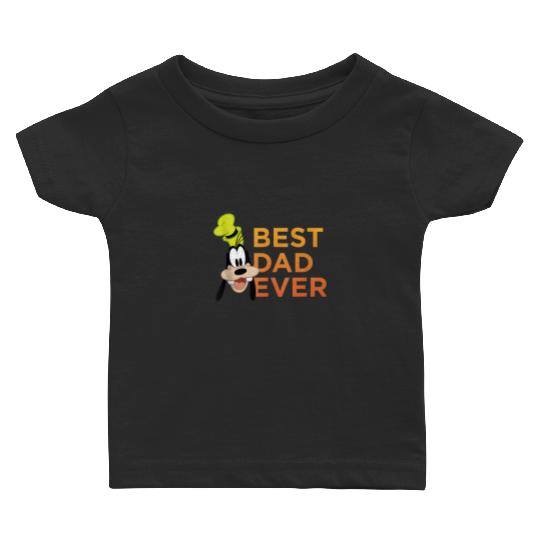 Disney Mickey And Friends Fathers Day Goofy Best Dad Ever Baby T-shirts