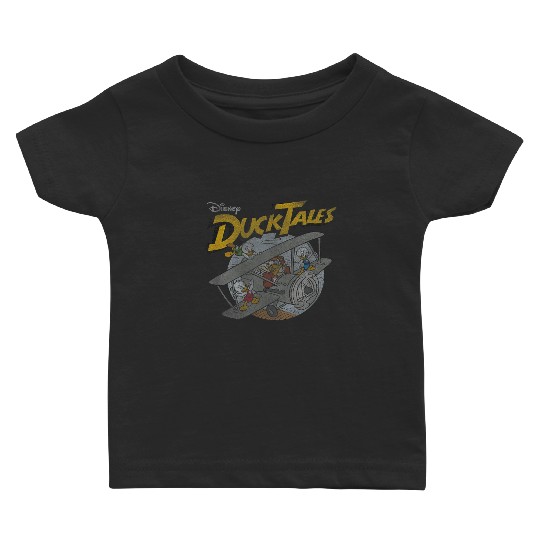 Disney DuckTales Ducks On Airplane Distressed Po Baby T-shirts