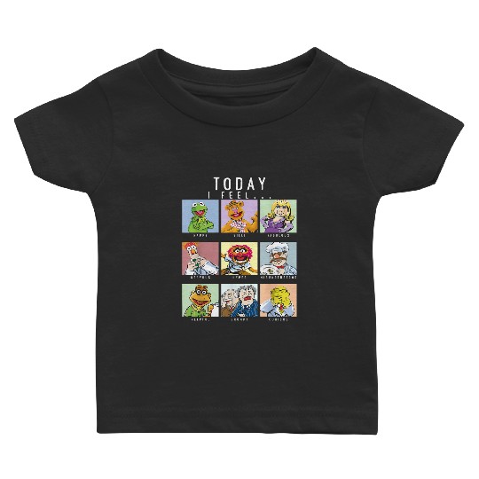 Disney The Muppets Today I Feel Box Up Character Baby T-shirts