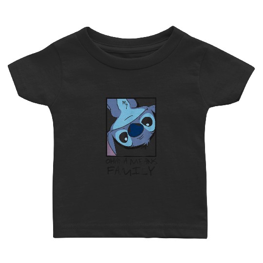 disneys Lilo Stitch Ohana Means Family Stitch Panel Box Baby T-shirts