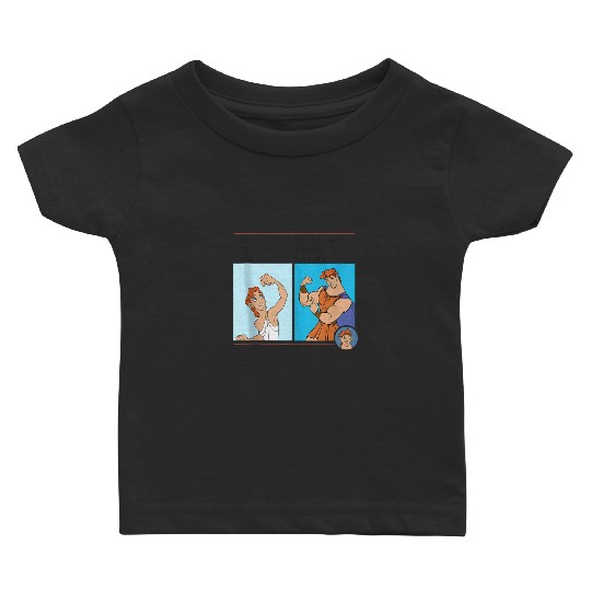 Disney Hercules Meme Portrait Grid Baby T-shirts