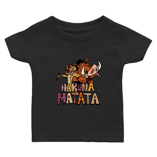 disneys The Lion King Hakuna Matata Timon Pumbaa Sassy Shot Baby T-shirts