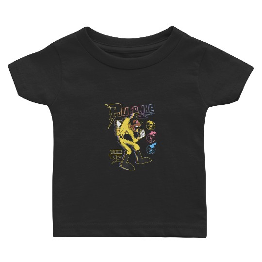 Disney A Goofy Movie Powerline Tour 95 Retro Neon Poster Baby T-shirts