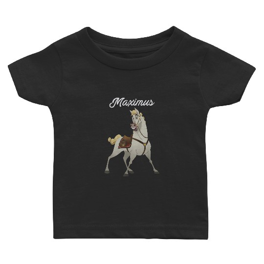 disneys Tangled Maximus Best Horse Pose Baby T-shirts