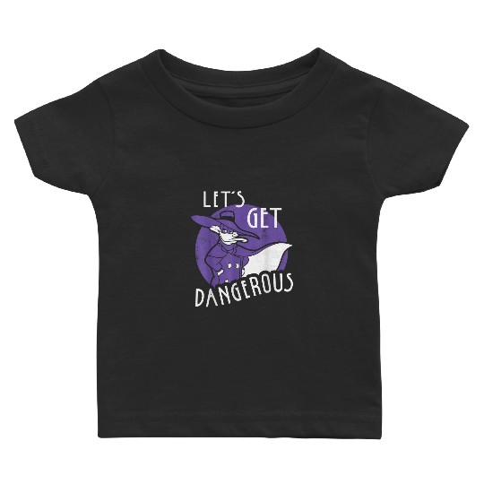 Disney Darkwing Duck Lets Get Dangerous Retro Circle Pose Baby T-shirts