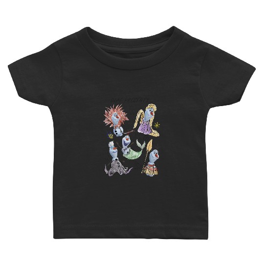 Disney Olaf Presents Classic Costume Sketches Baby T-shirts