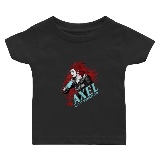 Disneys Kingdom Hearts Axel Got It Memorized Baby T-shirts