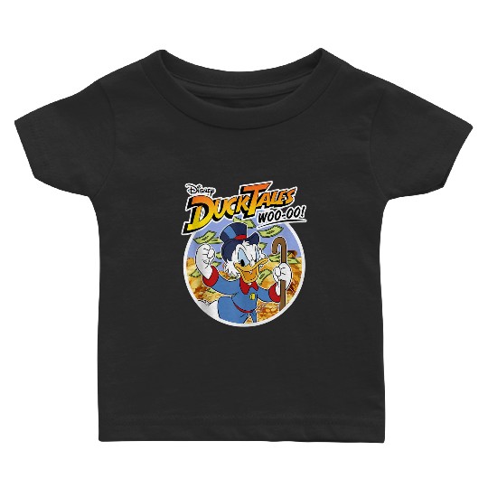 Disneys Ducktales Classic Uncle Scrooge Woo oo Baby T-shirts