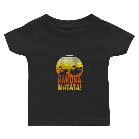 Disney Lion King Simba Hakuna Matata Sunset C1 T Baby T-shirts