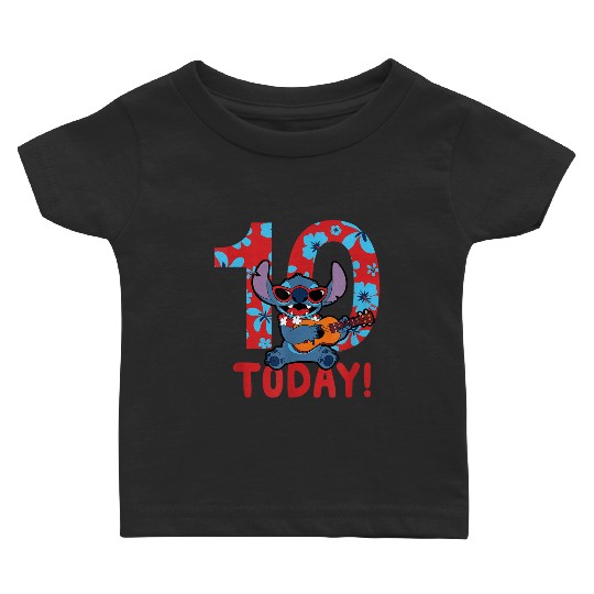 Trend Disney Lilo Stitch Tropical Birthday 10 Years Old Today Gifts Baby T-shirts
