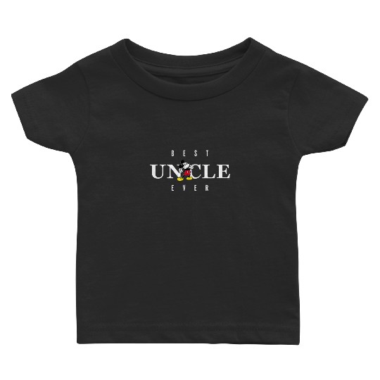 Disney Mickey Mouse Thumbs Up Best Uncle Ever Fa Baby T-shirts