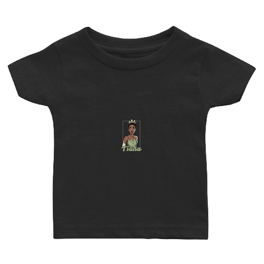 Disney The Princess And The Frog Tiana Sketch Portrait Baby T-shirts