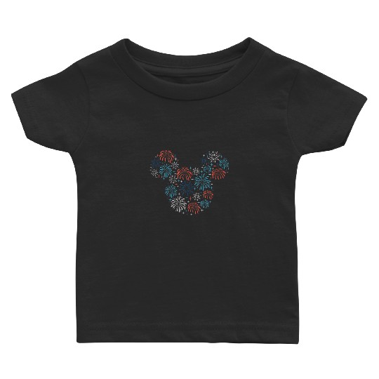 Disney Mickey Mouse Fireworks Americana Baby T-shirts