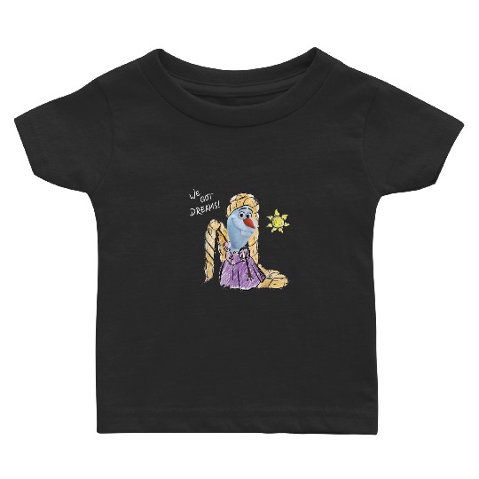 Disney Olaf Presents Tangled Rapunzel We Got Dre Baby T-shirts