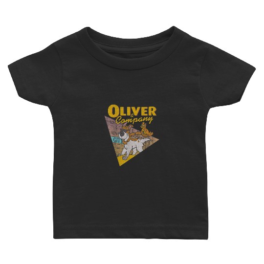 Disney Oliver Company Cool Dog and Cat Graphic T Baby T-shirts