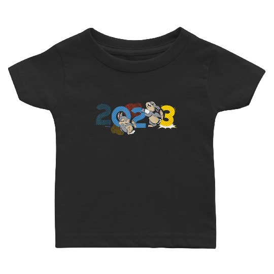 Disneyss Bambi Thumper 2023 Year Of The Rabbit Baby T-shirts