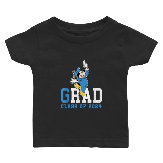 Disney Mickey Mouse 2024 Graduation Class Of 24 Rad Grad gifts  Baby T-shirts