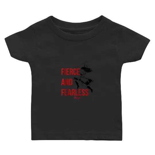 Disney Mulan Live Action Fierce And Fearless Action Pose Baby T-shirts