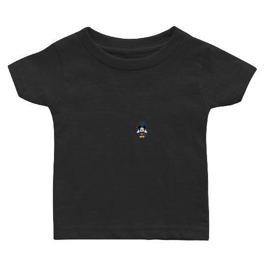 Disneyss 100 Anniversary Mickey Mouse Fireworks Burst D100 Baby T-shirts