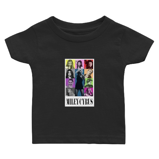 Miley Cyrus Eras Tour Shirt Flowers Baby T-shirts