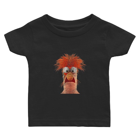 Disney The Muppets Rockstar Beaker Distressed Big Face Baby T-shirts