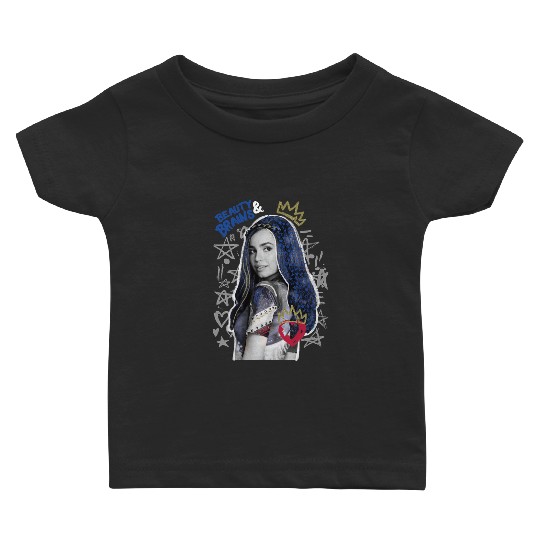 Disney Descendants 2 Evie Collage Baby T-shirts