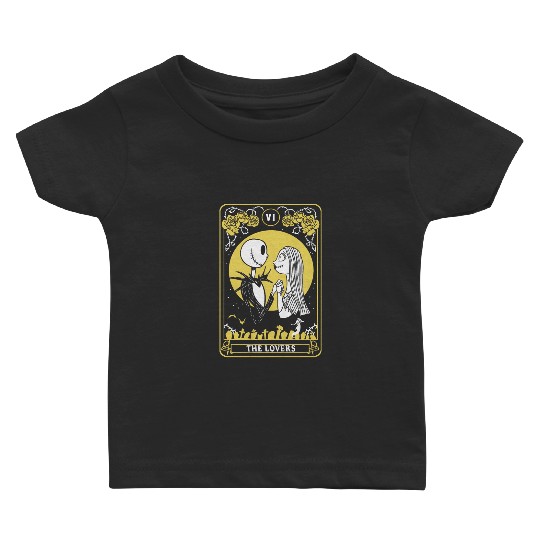 Disneyss The Nightmare Before Christmas Jack Sally Card Baby T-shirts