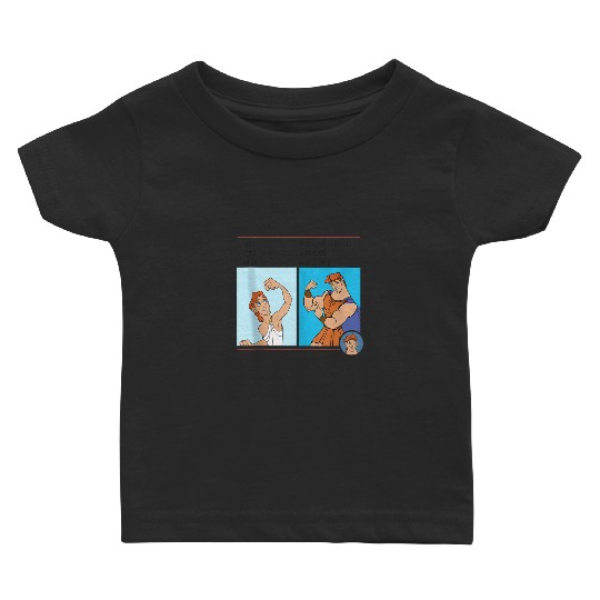 Disney Hercules Meme Portrait Grid Baby T-shirts