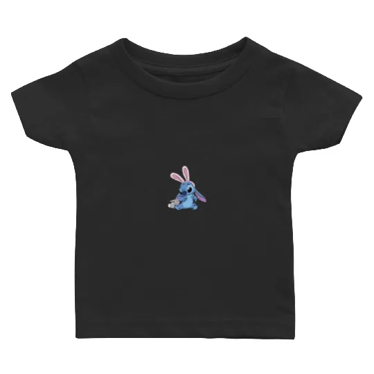 Disney Stitch with Easter Bunny 8210 Baby T-shirts