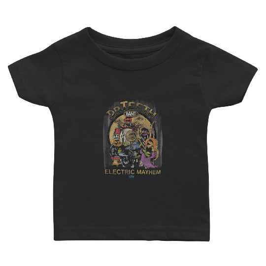 Disneyss The Muppets Show Dr Teeth Electric Mayhem Distressed Baby T-shirts
