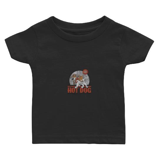 Disneyss Oliver Company New York Hot Dog Poster Baby T-shirts