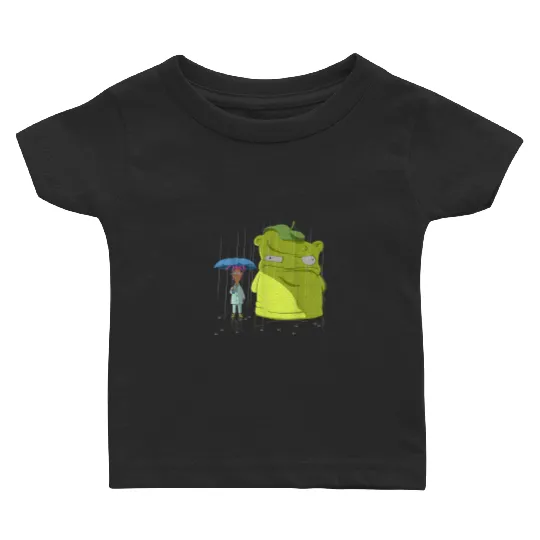 Bobs Burgers Louise Kuchi Kopi Rain Portrait Baby T-shirts
