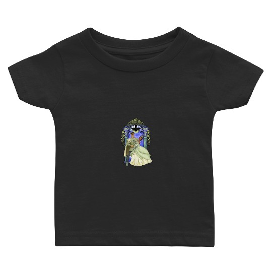 Disneyss Princess And The Frog Tiana And Naveen Portrait Baby T-shirts