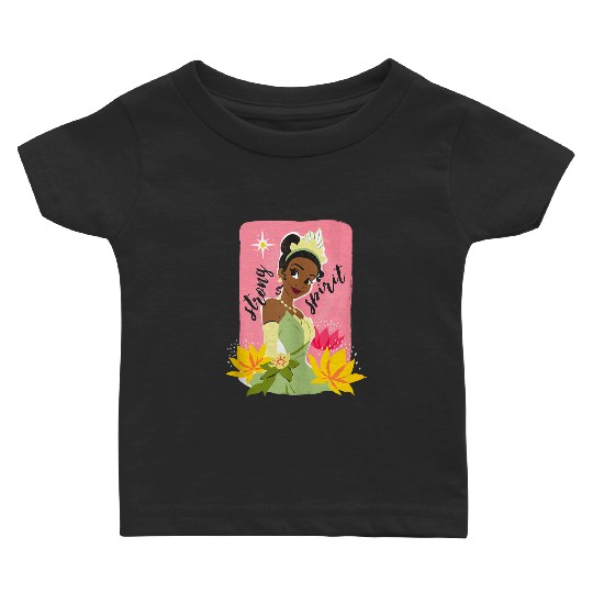 Disneyss The Princess The Frog Tiana Portrait Free Spirit Baby T-shirts
