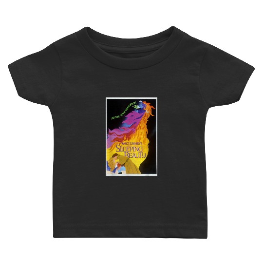 Disneyss Sleeping Beauty Classic Vintage Movie Poster Baby T-shirts