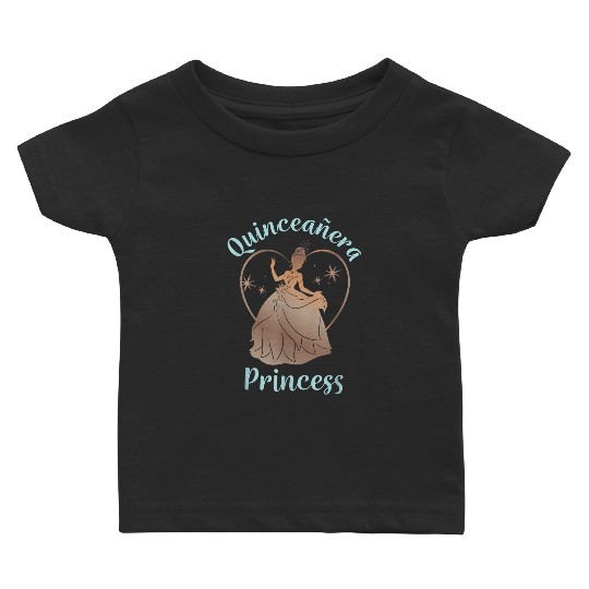 Disneyss The Princess And The Frog Birthday Quinceaera Tiana Baby T-shirts