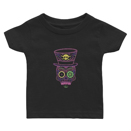 Disneyss Princess And The Frog Dr Facilier Line Art Mask Baby T-shirts