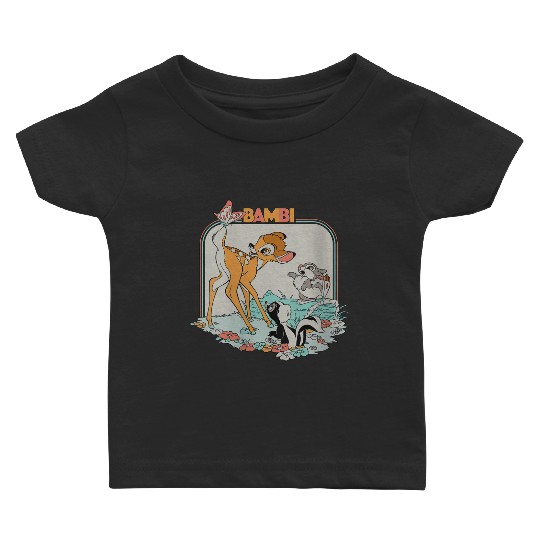 Disneyss Bambi Movie Retro Baby T-shirts