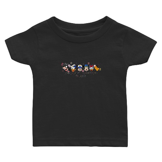 2024 Disney Cruise Baby T Shirts, Disney Pirate Baby T Shirts 2024, Mickey and Friends Cruise Baby T Shirts