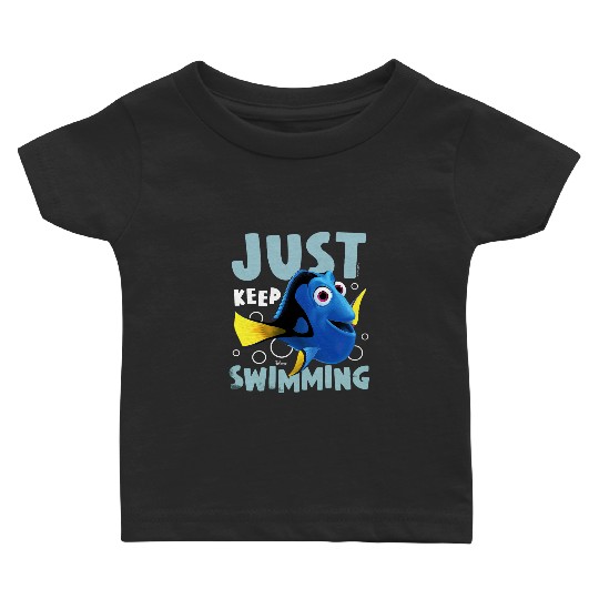 Disney Finding Dory Just Keep Swimming Graphic Baby T Shirts,WDW Magic Kingdom Disneyland Vacation Gift
