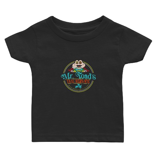 Disney Vintage Mr. Toad's Taxi Service Great Rates Baby T Shirts