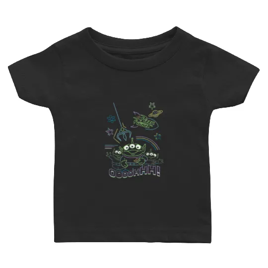 Disney Pixar Alien Pizza Planet Baby T Shirts, Disney Toy Story Pizza Planet Baby T Shirts, Disney Pizza Planet Baby T Shirts, Alien Pizza Planet, HarryHudsonShop