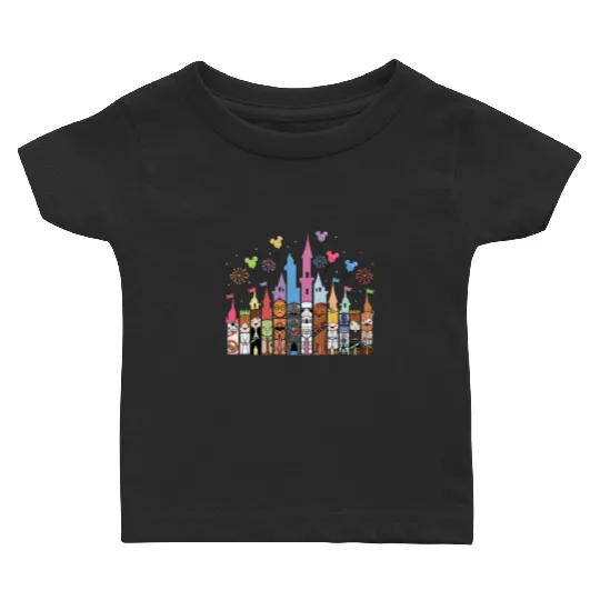Star Wars Castle Baby T Shirts, Star Wars Balloon Baby T Shirts, Disney Star Wars Baby T Shirts