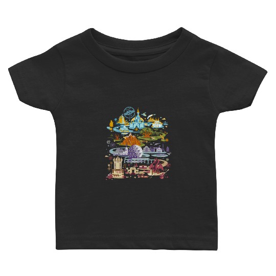 Vintage Disney Epcot Baby T Shirts, Epcot 1982 Baby T Shirts