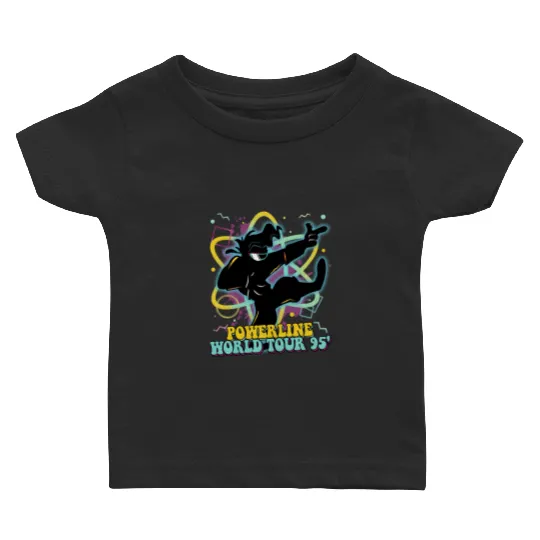 Goofy Movie Powerline Baby T Shirts | A Goofy movie Baby T Shirts | Disneyland Powerline Stand Out Tour Baby T Shirts