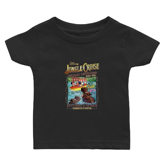 Vintage Disney Jungle Cruise Ride Baby T Shirts, Disney Cruise Baby T Shirts, Jungle Cruise Baby T Shirts, Mickey and Friends