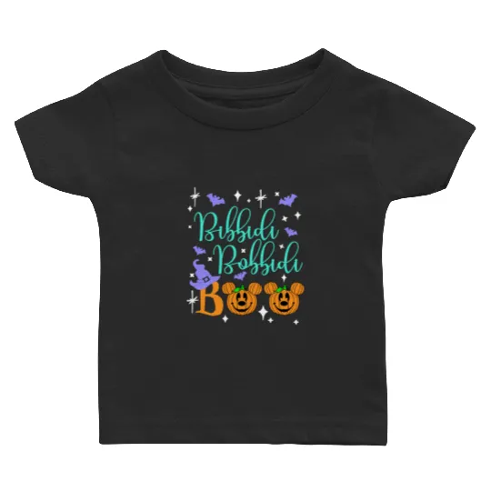 Bibbidi Bobbidi Boo Baby T Shirts, Disney Cinde Baby T Shirts, Halloween Matching Baby T Shirts